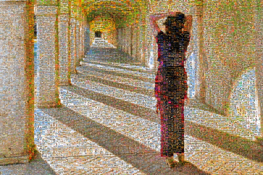 Enchanted Pathways Mosaic Wanderings in Comacchio - Vivida